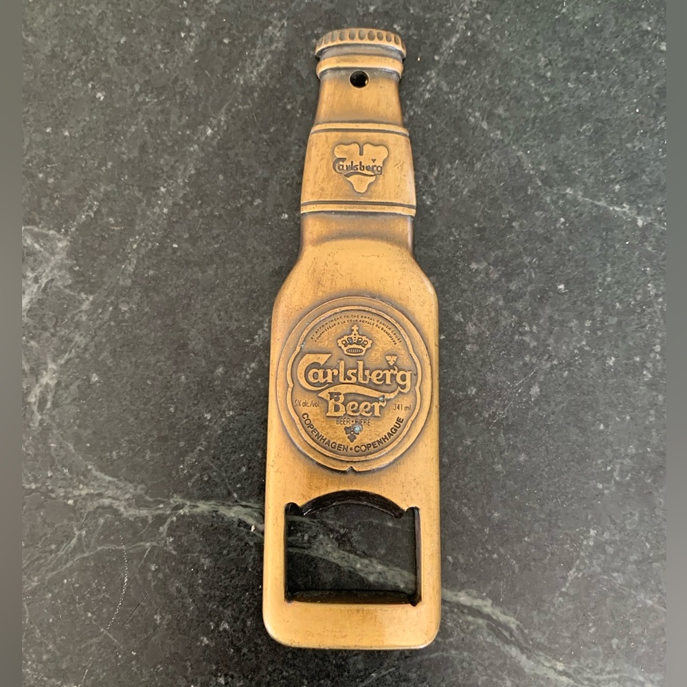 CARLSBERG BEER | Vintage Brass Opener